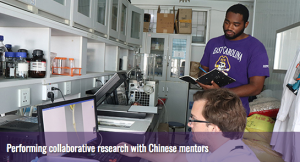 Performing collaborative research with Chinese students