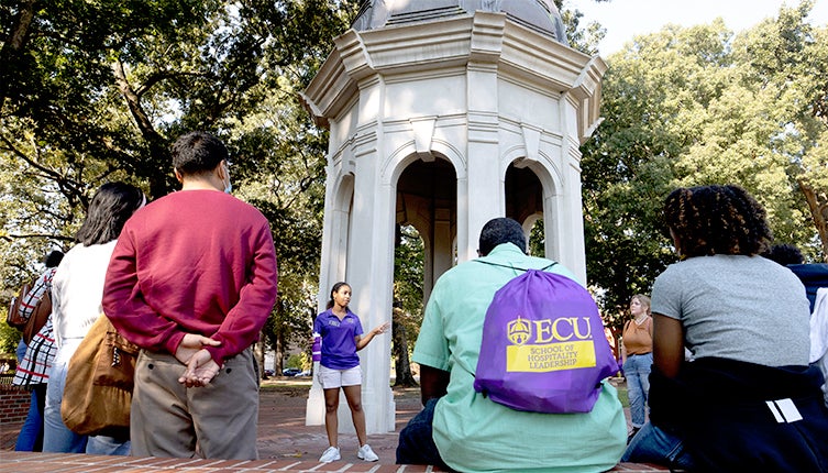 campus tour ecu