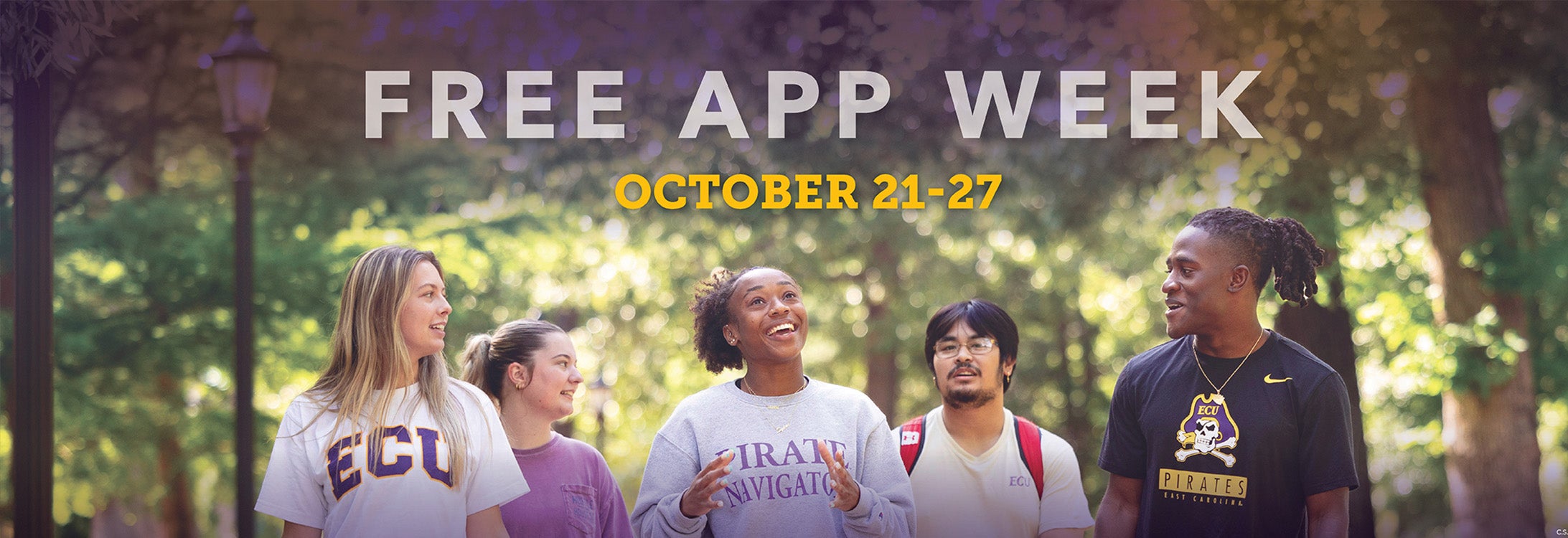 Free Application Week October 21-27, 2024